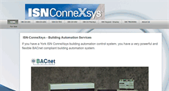 Desktop Screenshot of isn-connexsys.com