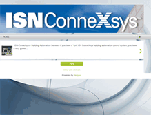 Tablet Screenshot of isn-connexsys.com